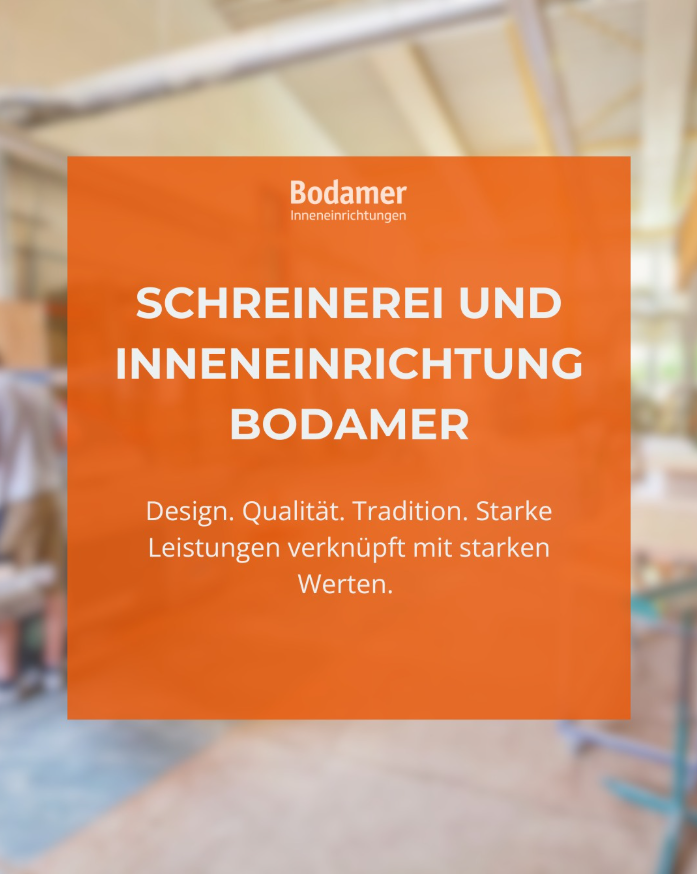 Bodamer, Inneneinrichtung und Stauraum