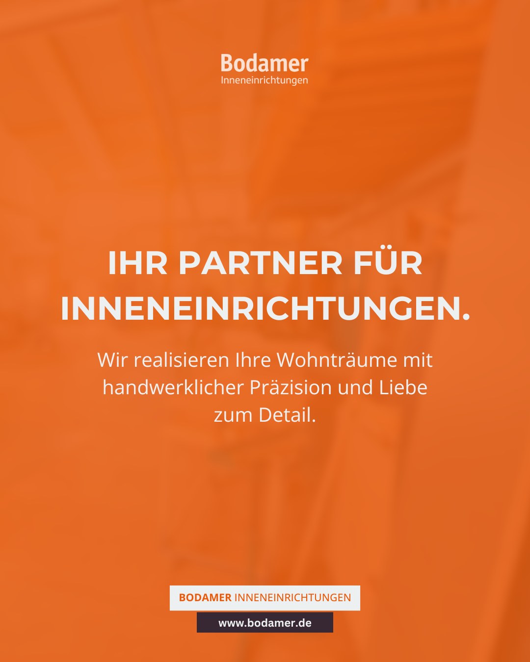 Maßgefertigte Holzmöbel in moderner Inneneinrichtung von Bodamer – Schreinerei & Tischlerei.