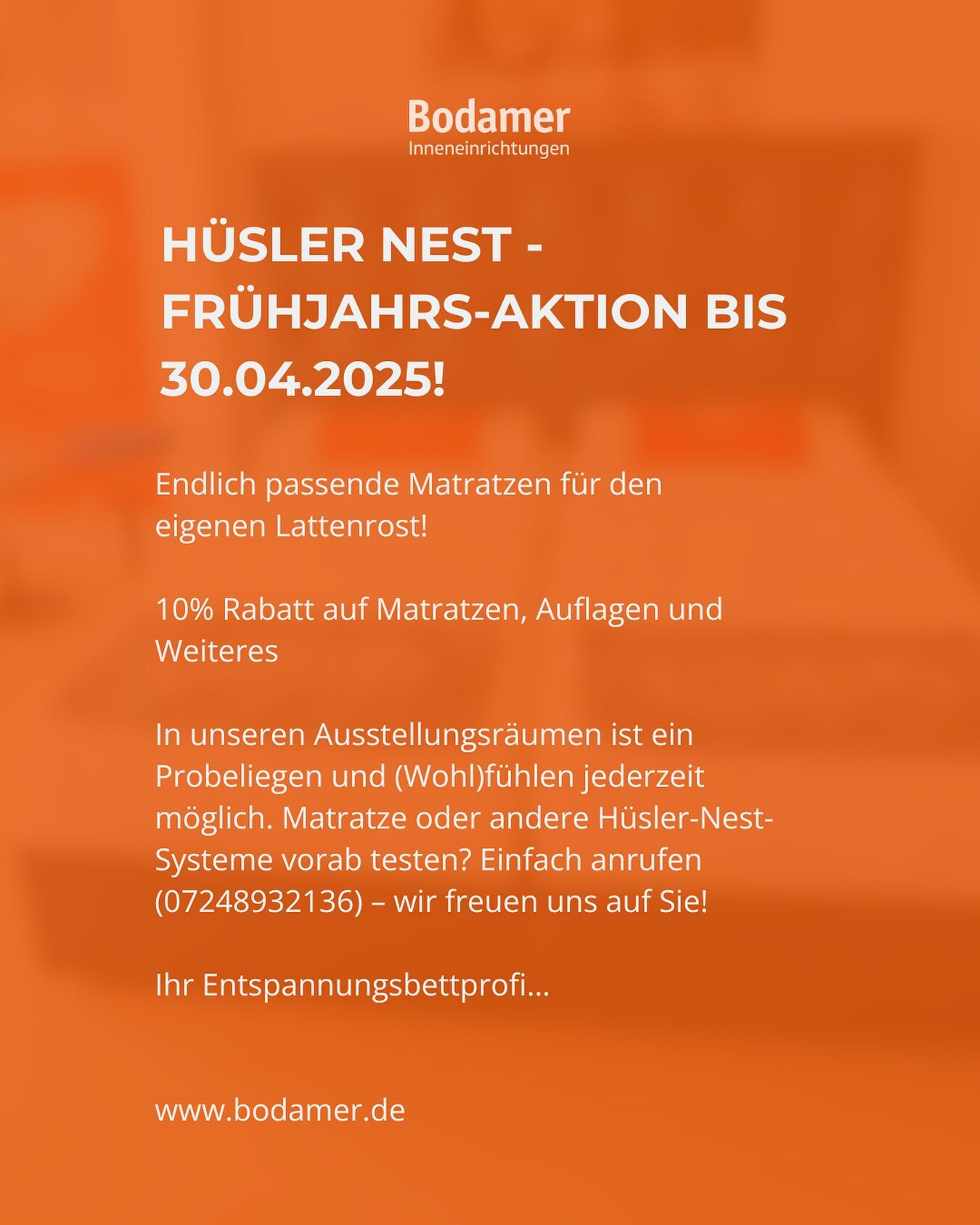 10% auf Hüsler-Nest-Bettsysteme